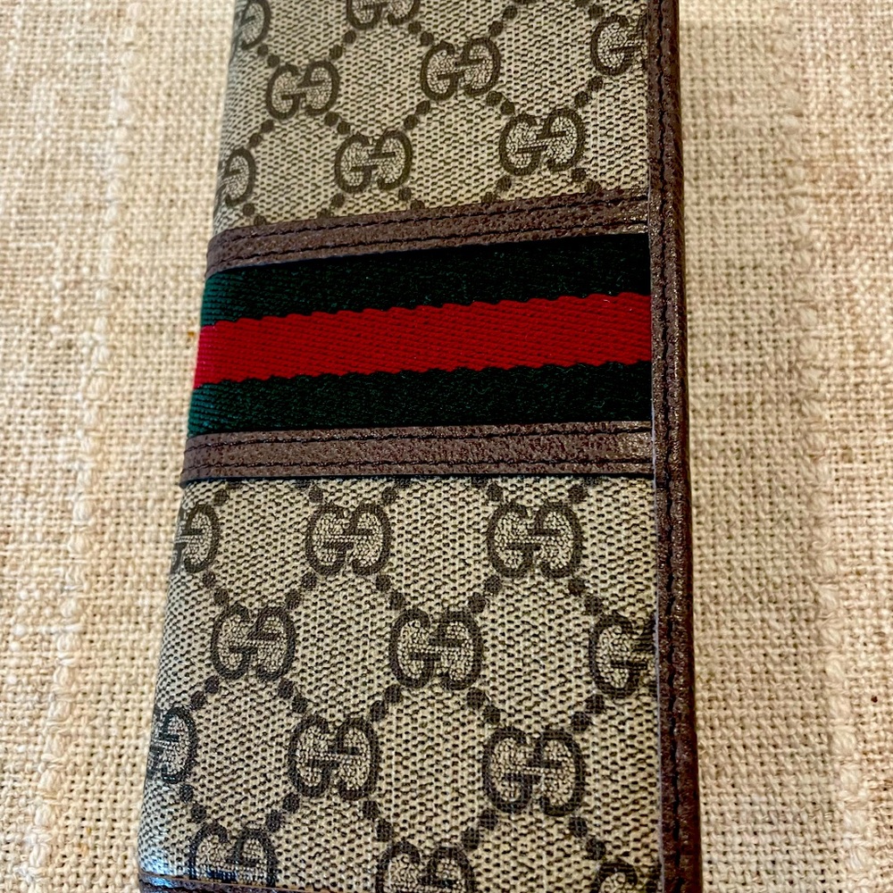 GUCCI CANVAS Ophidia wallet